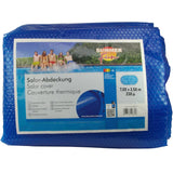 Summer Spaass Summer Spaass Summer Schwämme Pool Cover Owes Oval 700x350 cm Pe Blue