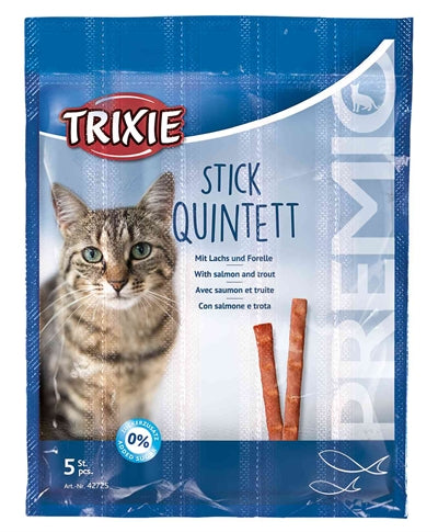 Trixie premio stick quintett truite saumonée