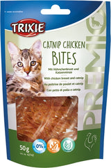 Bouchées de poulet à l'herbe à chat premium Trixie