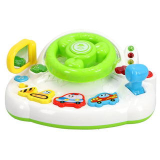 Volant pour bébé Preskool avec lumière et son, fonctionnant sur batterie