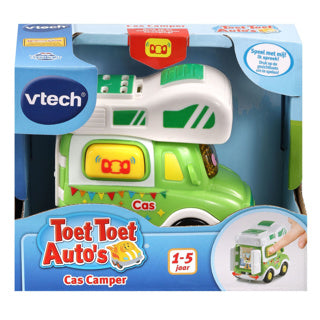 Vtech toot toot cars cas camper - voiture jouet - figurine de jeu - jouets éducatifs pour bébé - mélodies de chansons - cadeau - jouets 1 à 5 ans