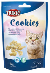 Biscuits Trixie au saumon et à l'herbe à chat