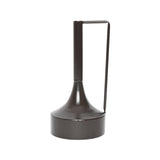 House of nature vaas tromso metal 30cm zwart