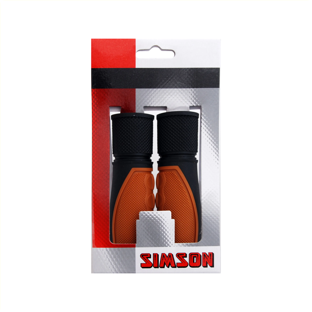 GRIPTIONS SIMSON FULL GRIP - 92 mm - Black-Gray