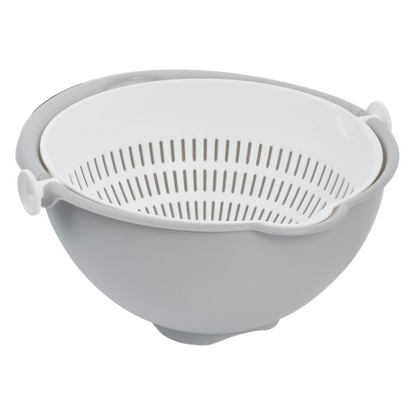 Keeeper stella mengkom en vergiet 2in1 s 21cm -nordic grey