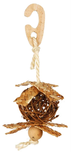 Boule de saule Trixie sur corde sisal