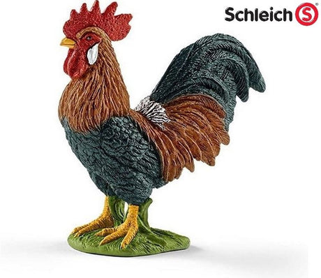 Coq du monde agricole Schleich. 5.5x6 cm. 3+