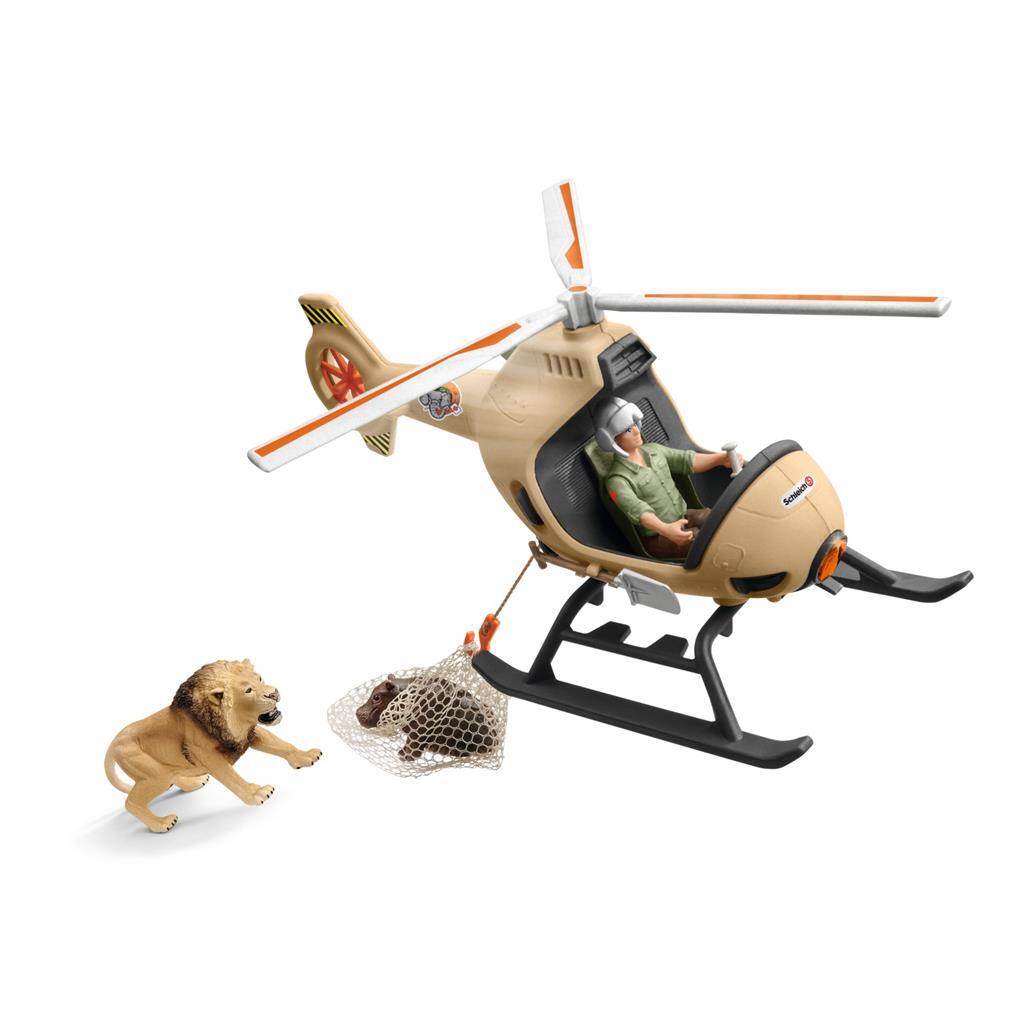 Schleich 42476 Helicopter Animal Rescue