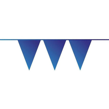 Ligne drapeau Haza 10m bleu