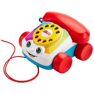 Téléphone pour tout-petits Fisher-price - avec cordon de traction - téléphone jouet
