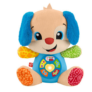 Jouet d'apprentissage amusant pour chiot à croissance Fisher-Price - peluche musicale