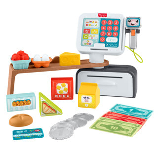 Fisher-price apprentissage amusant du comptage et du shopping - caisse enregistreuse jouet