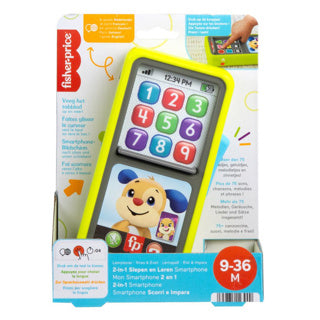 Smartphone 2 en 1 amusant et amusant d'apprentissage de Fisher-Price - téléphone jouet pour bébé