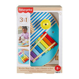 Table à musique en bois Fisher-Price - avec instruments - 3 parties
