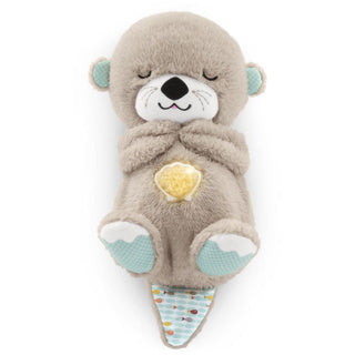 Fisher-price loutre du coucher 30 cm - jouet bébé - 0 à 6 mois - peluche