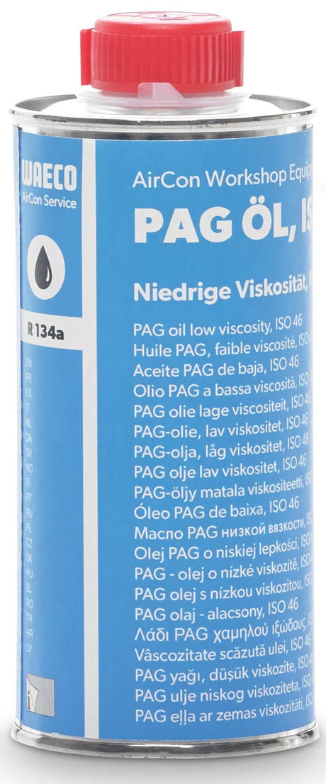 Waeco huile pour compresseur de climatisation pag 46 compresse de climatisation f.r134a, 250ml
