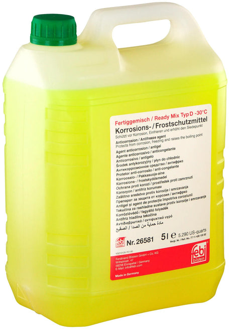 Febi Bilstein Febi Protection Radiateur Ready Mix Type D Antigel Type D Ready Mix Renault 5L