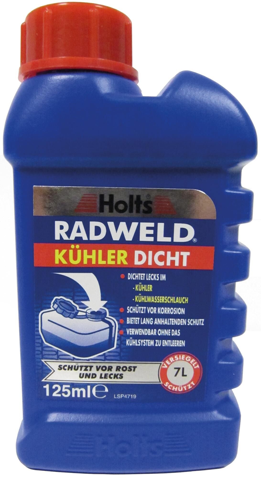 Holts radiateur stop fuite radweld voiture 125 ml fluide.kuehlerdichtm