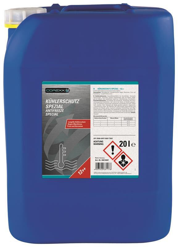 Produit de protection radiateur Corexx spécial g12++. antigel spécial 20 l (g12++)