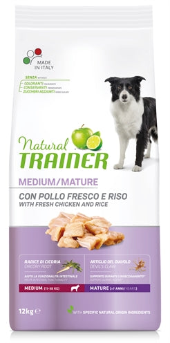 Addestratore naturale addestratore per cane senior medium pollo