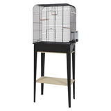 Zolux Bird Cage Chic Loft mit Möbeln schwarz