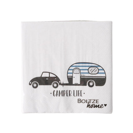 Boltze home serviettes camping-car 16,5x3cm