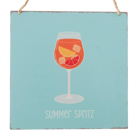 Boltze home assiette murale été spritz 20cm