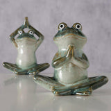 Boltze maison figurine steffo grenouille h14cm