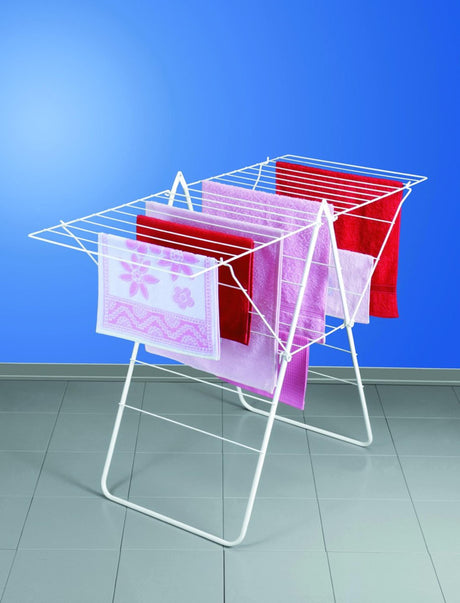 Metaltex Rotterdam Draogk 25 m Drooglijn 134x58x98 cm blanc