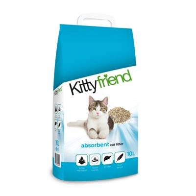 Litière absorbante pour chat Kitty Friends