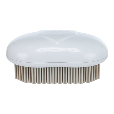 Trixie brosse textile blanc gris
