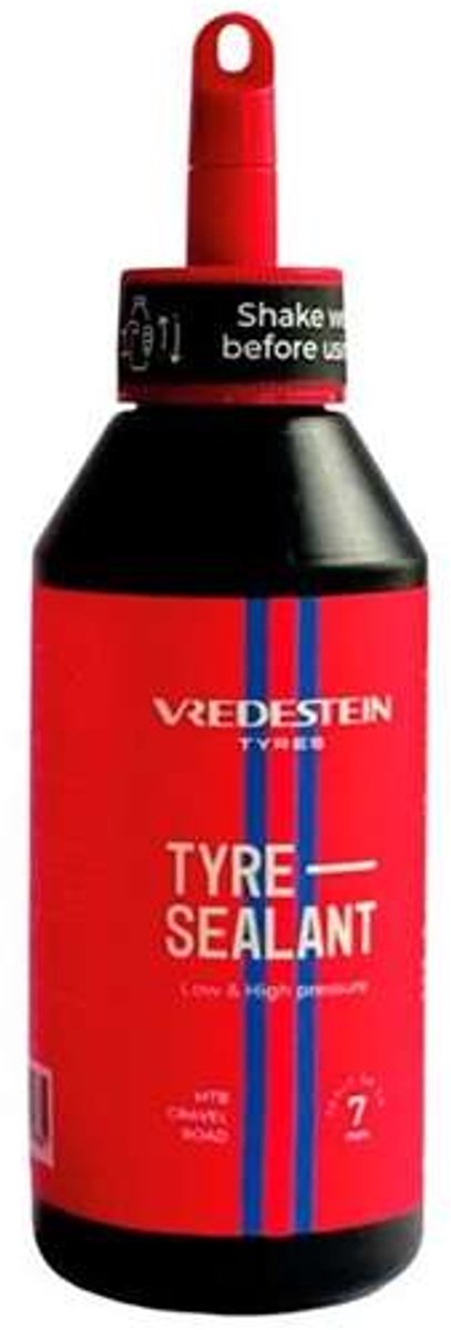 Mastic tubeless Vredestein 250ml rouge