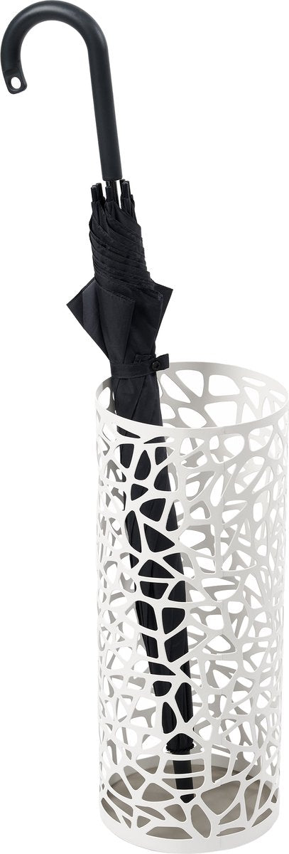 Porte-parapluie Yamazaki - rond - nid - blanc