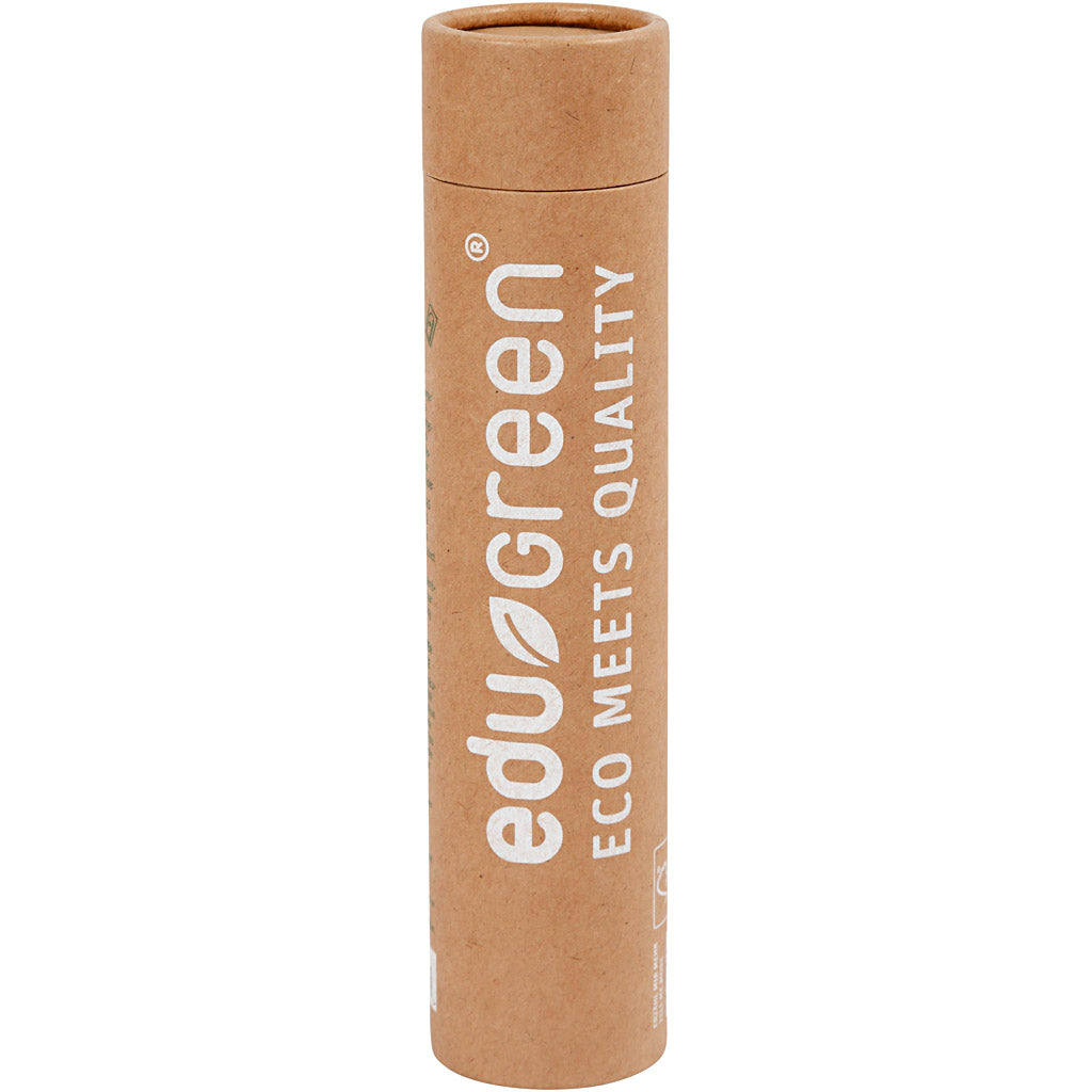 Crayons de couleur Edu3 edugreen jumbo, recharge 5 mm, différentes couleurs, 12 pièces 1 boîte