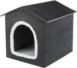 Trixie Hundekorb Katzenkorb Haus Livia Grey White