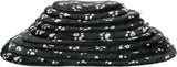 Trixie Dog Cushion Jimmy Oval noir avec Pootprint