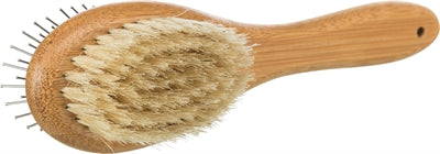 Trixie brosse double face bambou