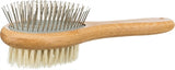 Trixie brosse double face bambou