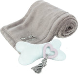 Trixie Junior Puppy Set Pleece Blanket and Toys