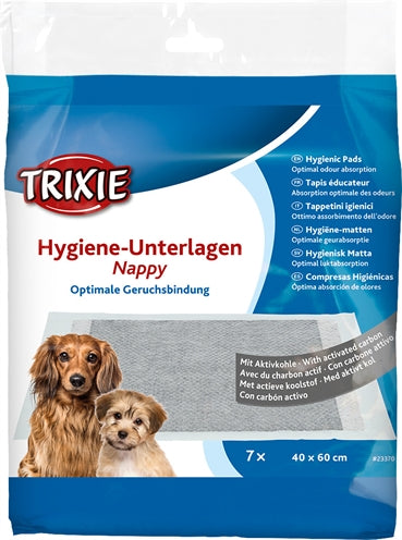 Couche pour chiots Trixie avec carbone