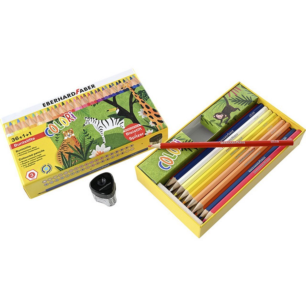Ensemble de crayons de couleur Eberhard Faber EF-514838