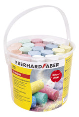 Eberhard faber ef-526520 craie de trottoir paillettes 20 pièces dans un seau