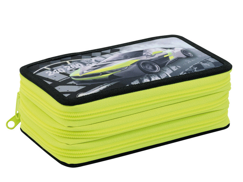 Eberhard faber ef-577571 valise remplie voiture de course 36 pièces 3 couches