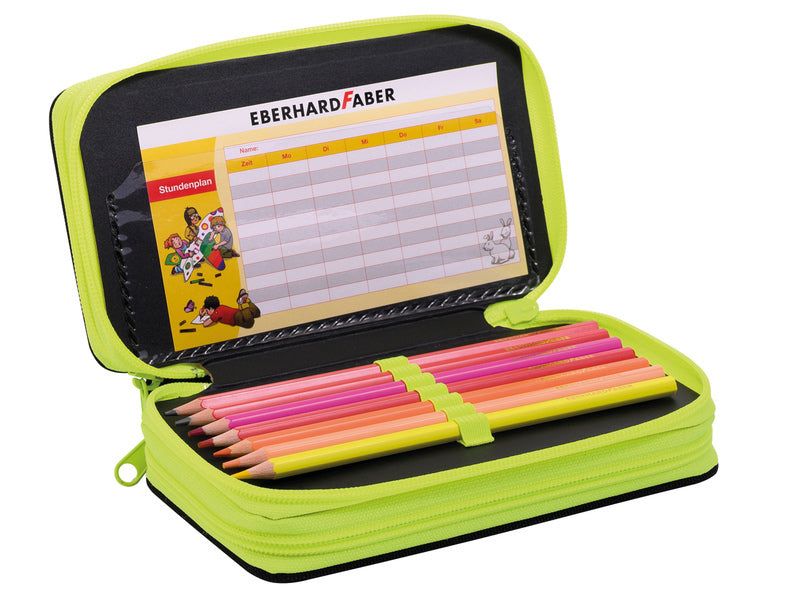Eberhard faber ef-577571 valise remplie voiture de course 36 pièces 3 couches