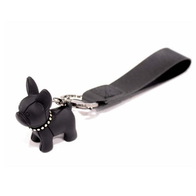 Key Key Ring Buldog Black