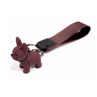 Croci Key Ring Bulldog Red