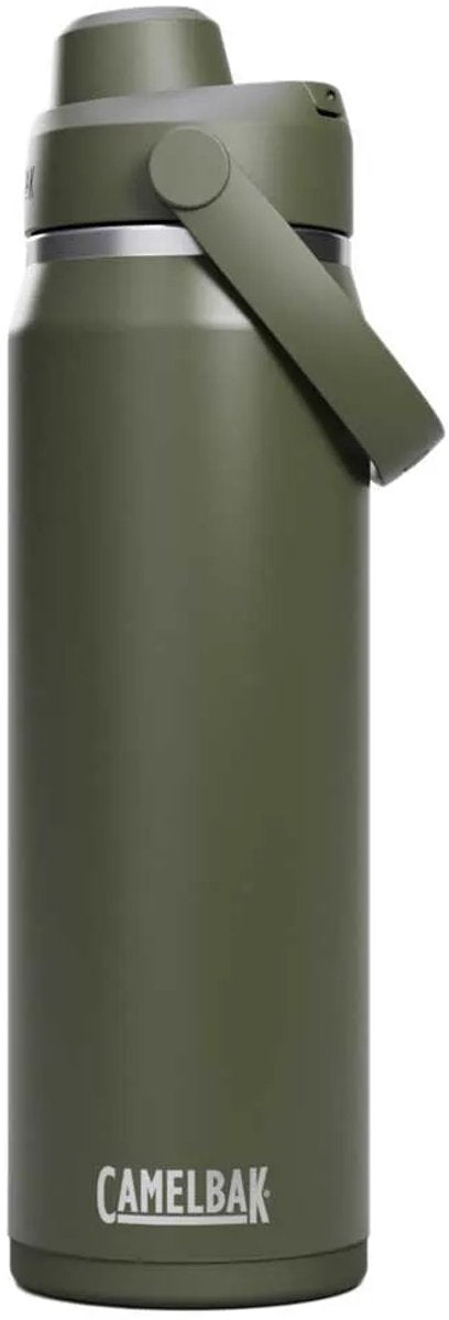 Gourde Camelbak thrive chug - 750 ml - acier inoxydable - avec bouchon à vis - bouteille d'eau isolante - vert