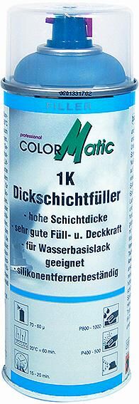 Remplisseur Colormatic pour apprêt film épais 400ml presto