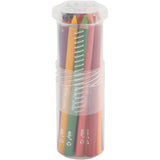 Crayon de couleur Edu3 edu jumbo, épaisseur 10 mm, mine 6,25 mm, différentes couleurs, 18 pièces 1 boîte