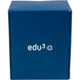 Crayon de couleur Edu3 edu jumbo, épaisseur 10 mm, mine 6,25 mm, différentes couleurs, 96 pièces 1 boîte
